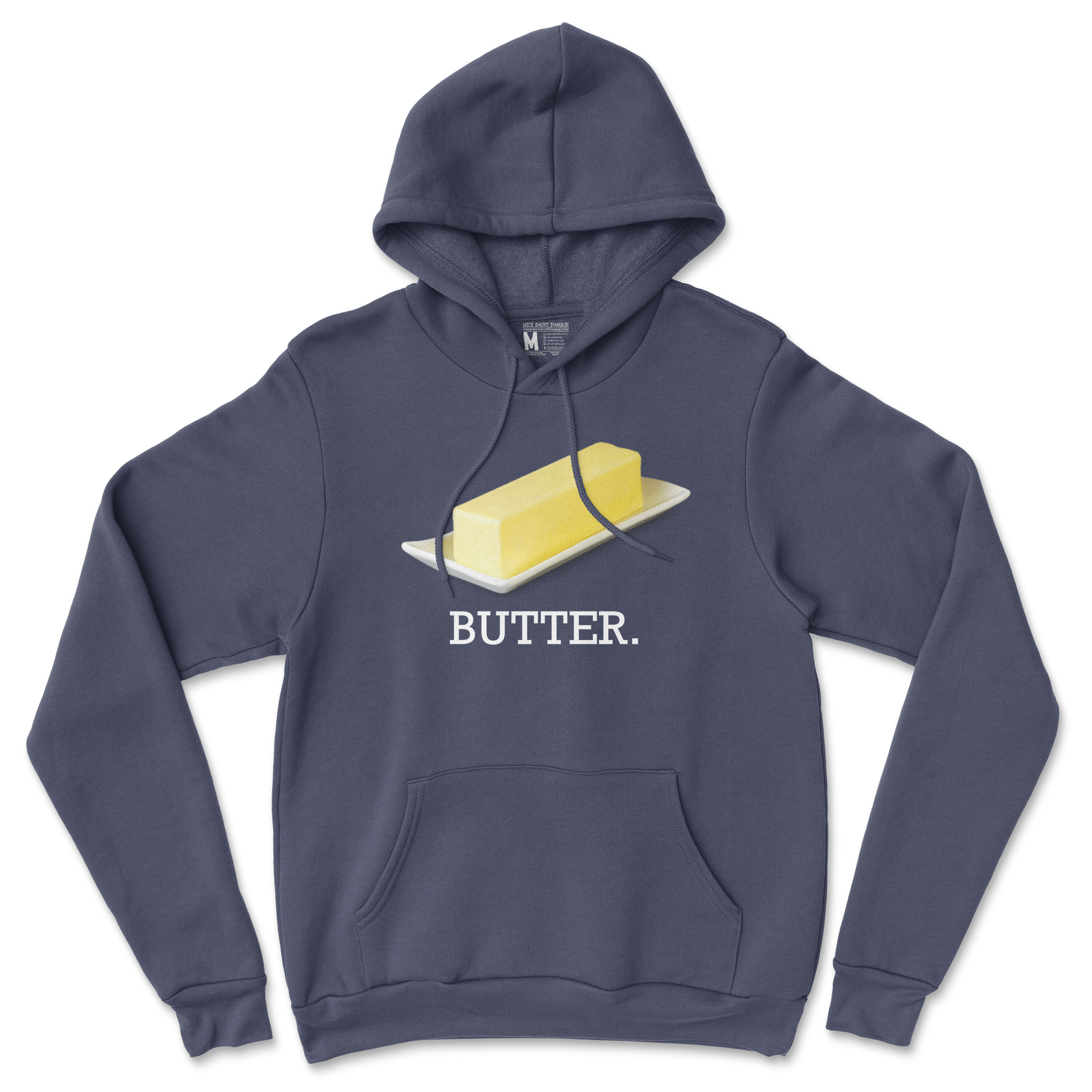 Gildan SoftStyle Hoodie Butter in Navy