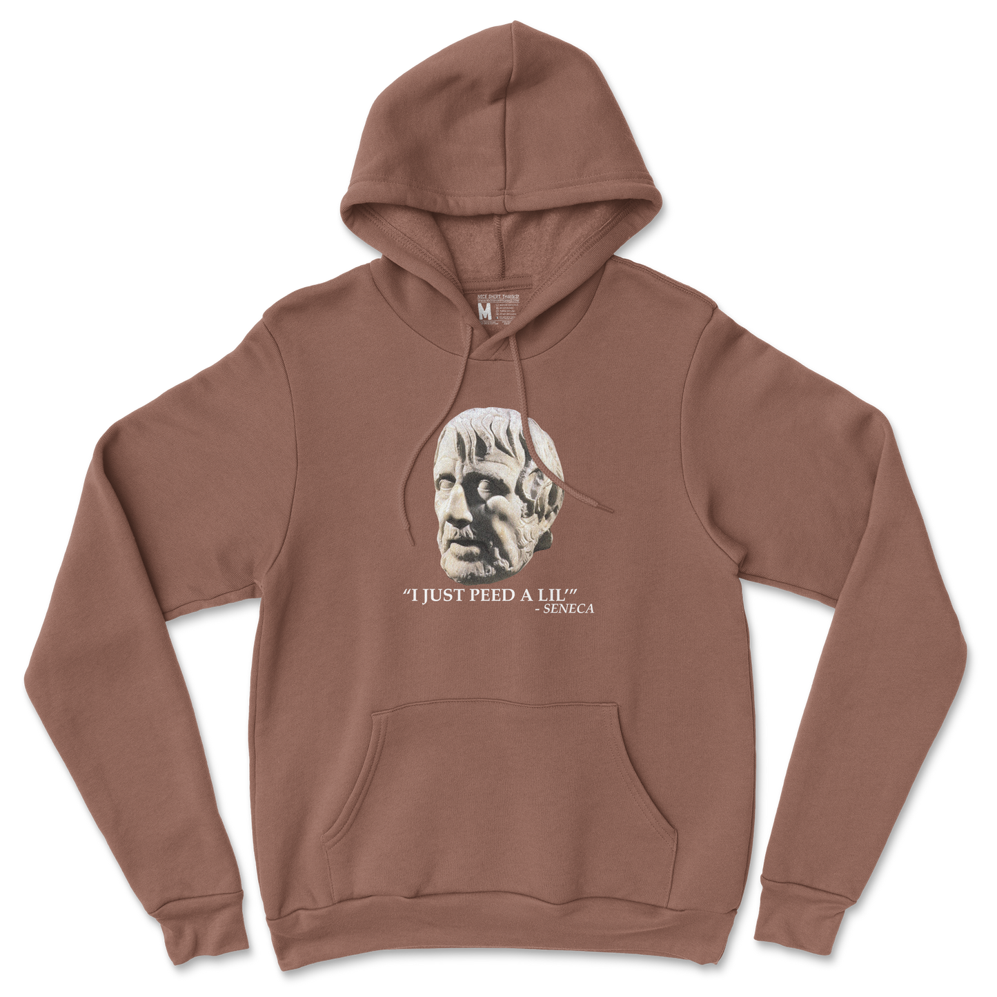 Gildan SoftStyle Hoodie Seneca Pee in Cocoa