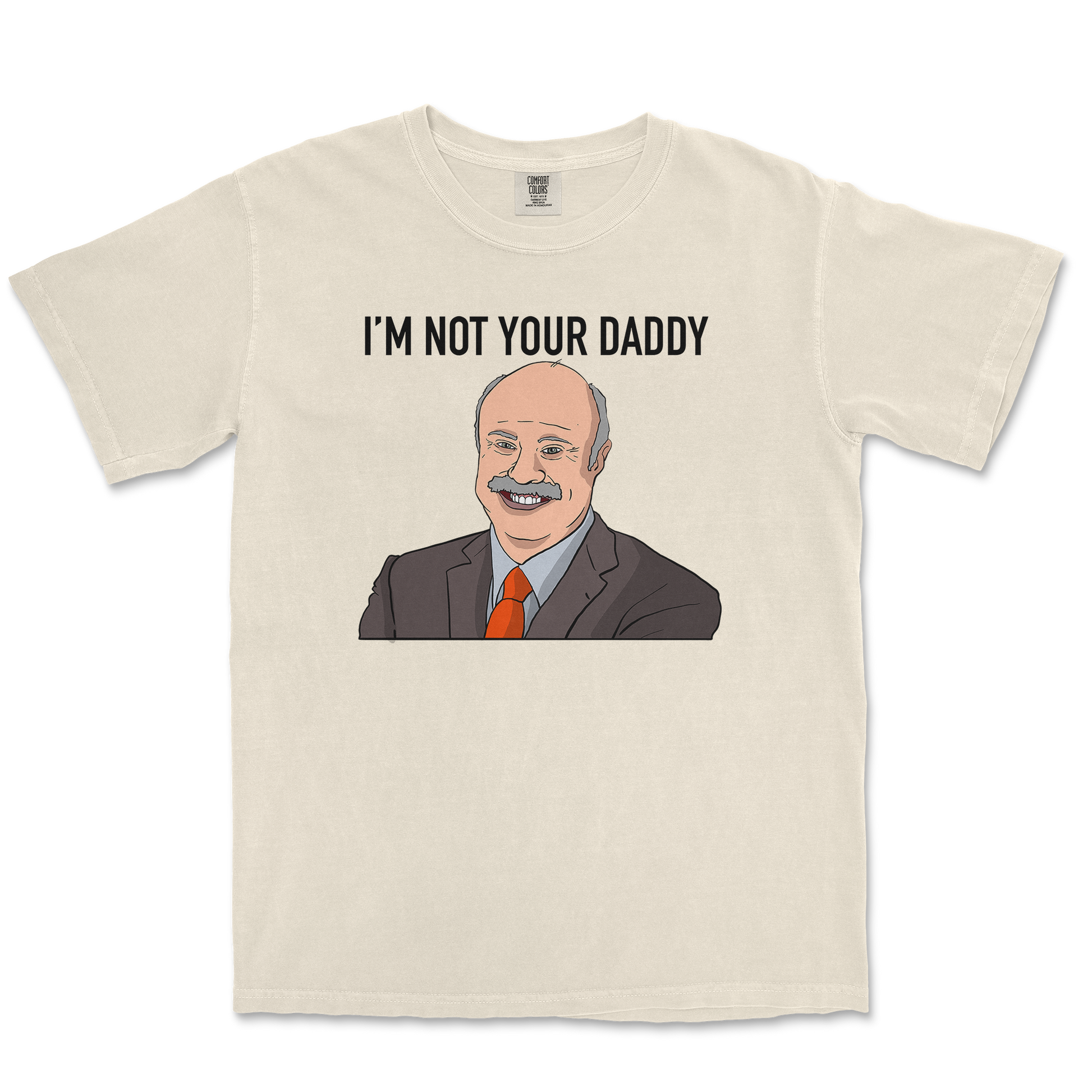 Comfort Colors T-Shirt Daddy Phil in Ivory