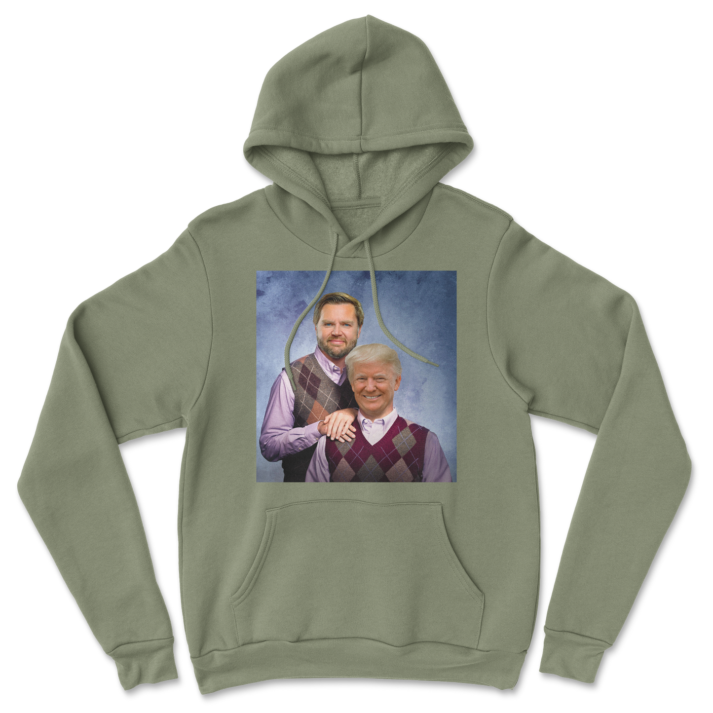 The Nice Shirt Hoodie Step Brothers  in Military-Green