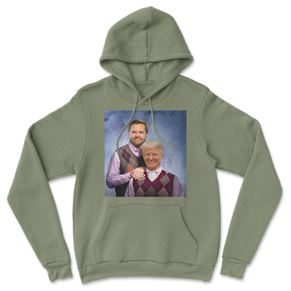 The Nice Shirt Hoodie Step Brothers  in Military-Green