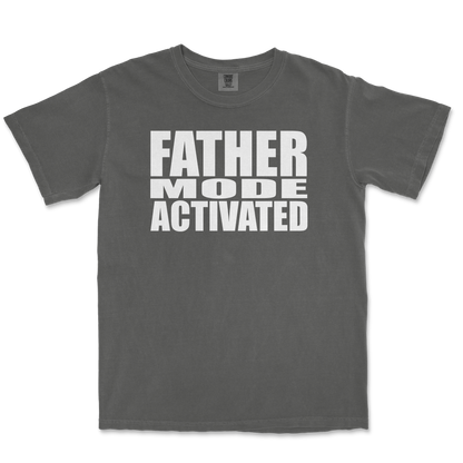 Comfort Colors T-Shirt Father Mode Activated in Pepper