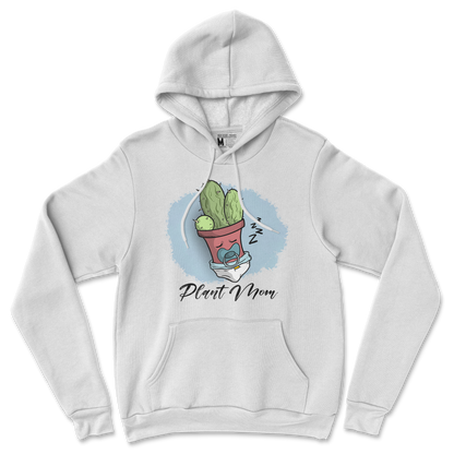 Gildan SoftStyle Hoodie Plant Mom 2 in White