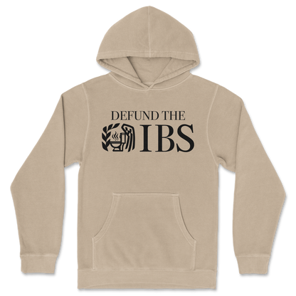 Independent Clothing Co. Hoodie Defund The IBS in Sandstone