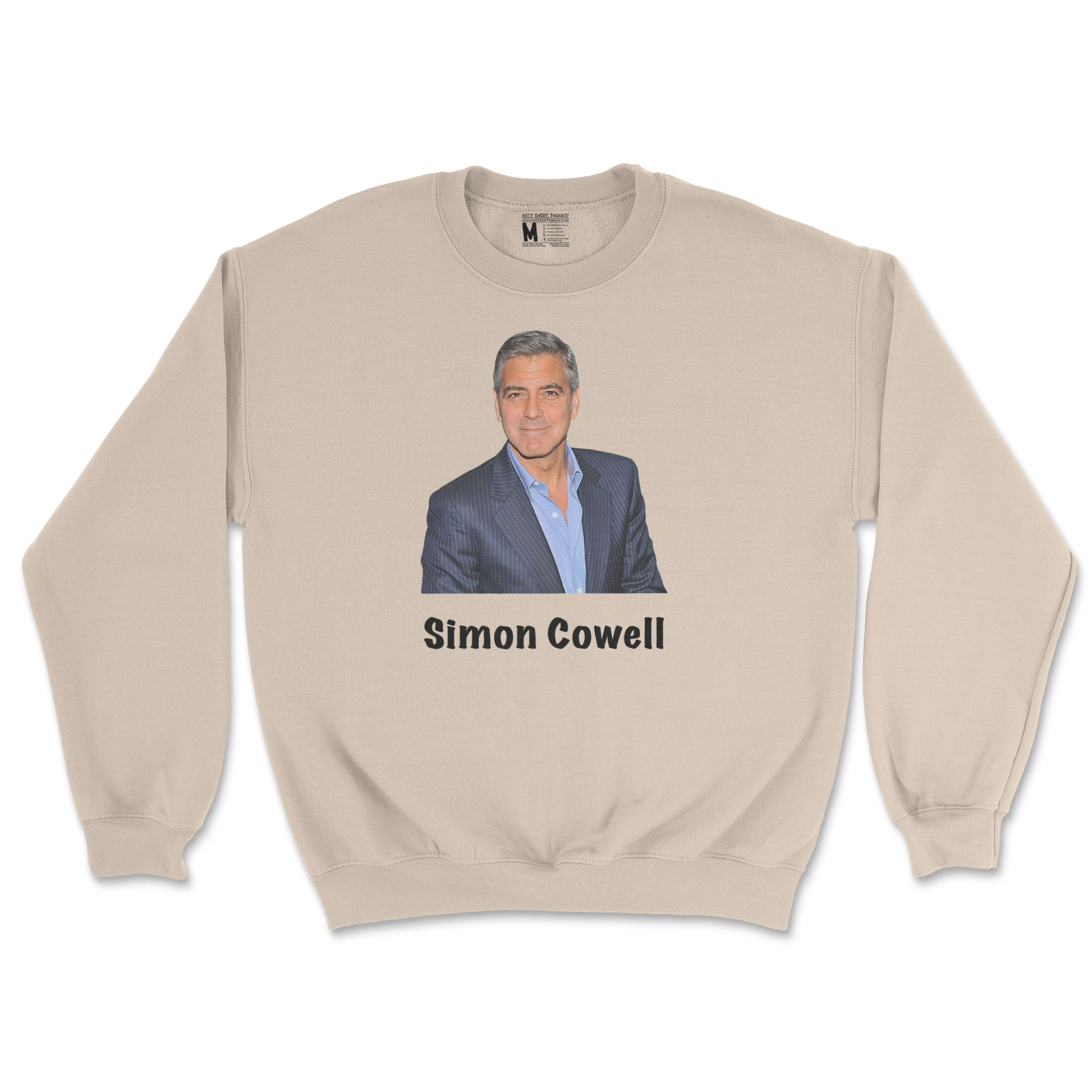 Gildan SoftStyle Crew Neck Simon in Sand