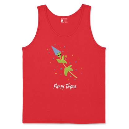 Gildan SoftStyle Tank Top Party Thyme in Red