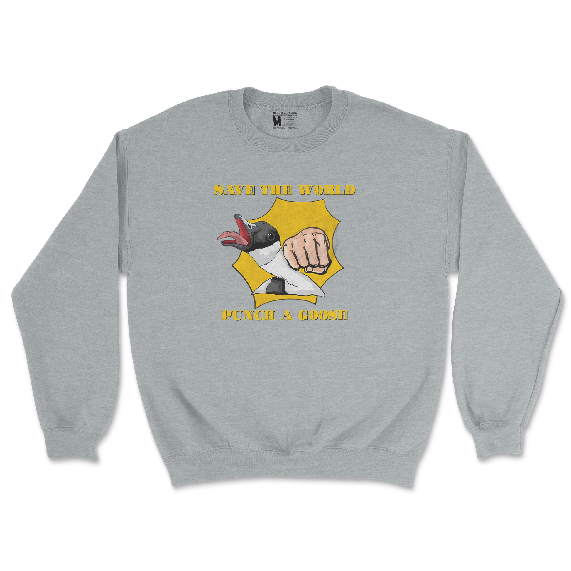 Gildan SoftStyle Crew Neck in Sports Grey