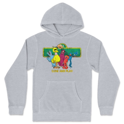 Independent Clothing Co. Hoodie Cursed Sesame Street in GreyHeather