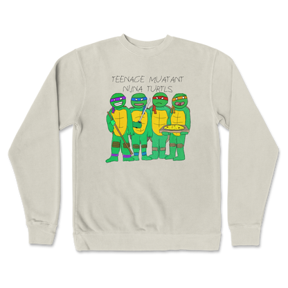 Independent Clothing Co. Crew Neck Ninja Turtles in Bone