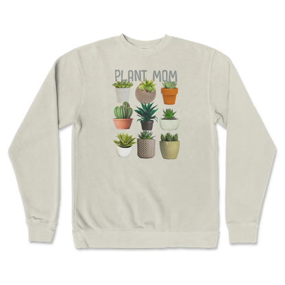 Independent Clothing Co. Crew Neck Plant Mom in Bone