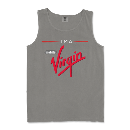 Comfort Colors Tank Top Mobile Virgin in Grey