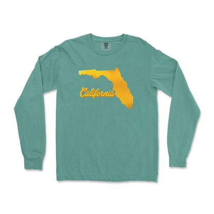 Comfort Colors Long Sleeve California in LightGreen