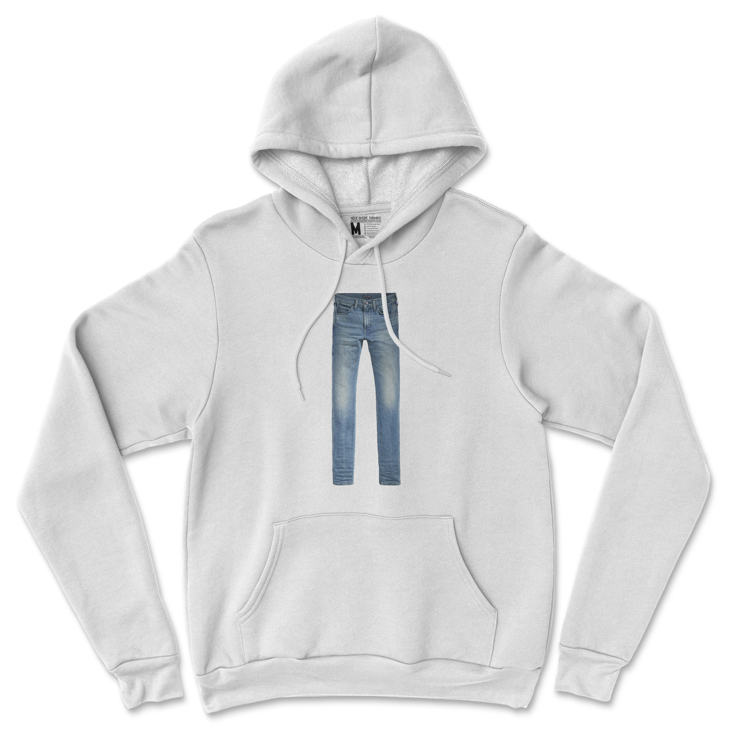 Gildan SoftStyle Hoodie Pants in White