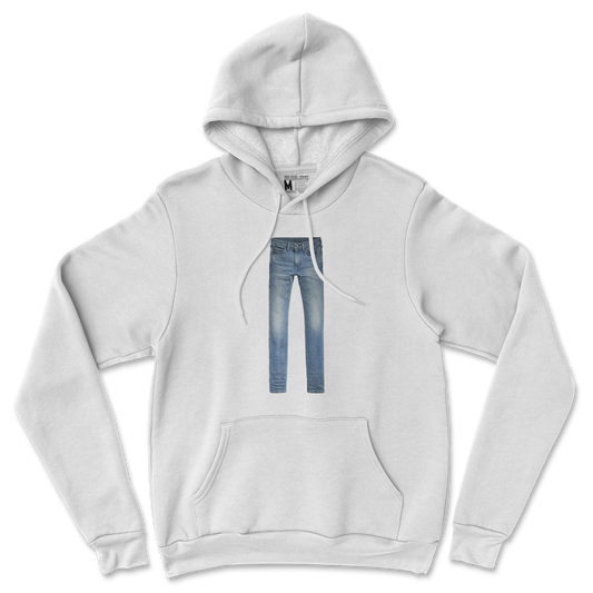 Gildan SoftStyle Hoodie Pants in White