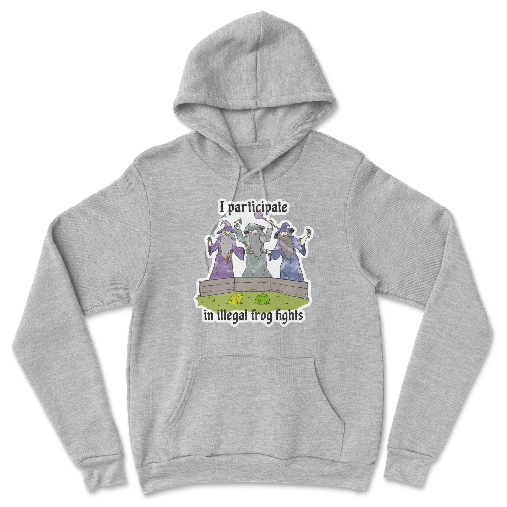 The Nice Shirt Hoodie Wizard Activities  in Grey-Heather