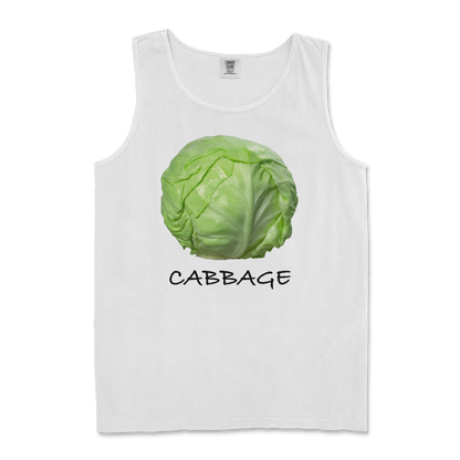 Comfort Colors Tank Top Cabbage in White