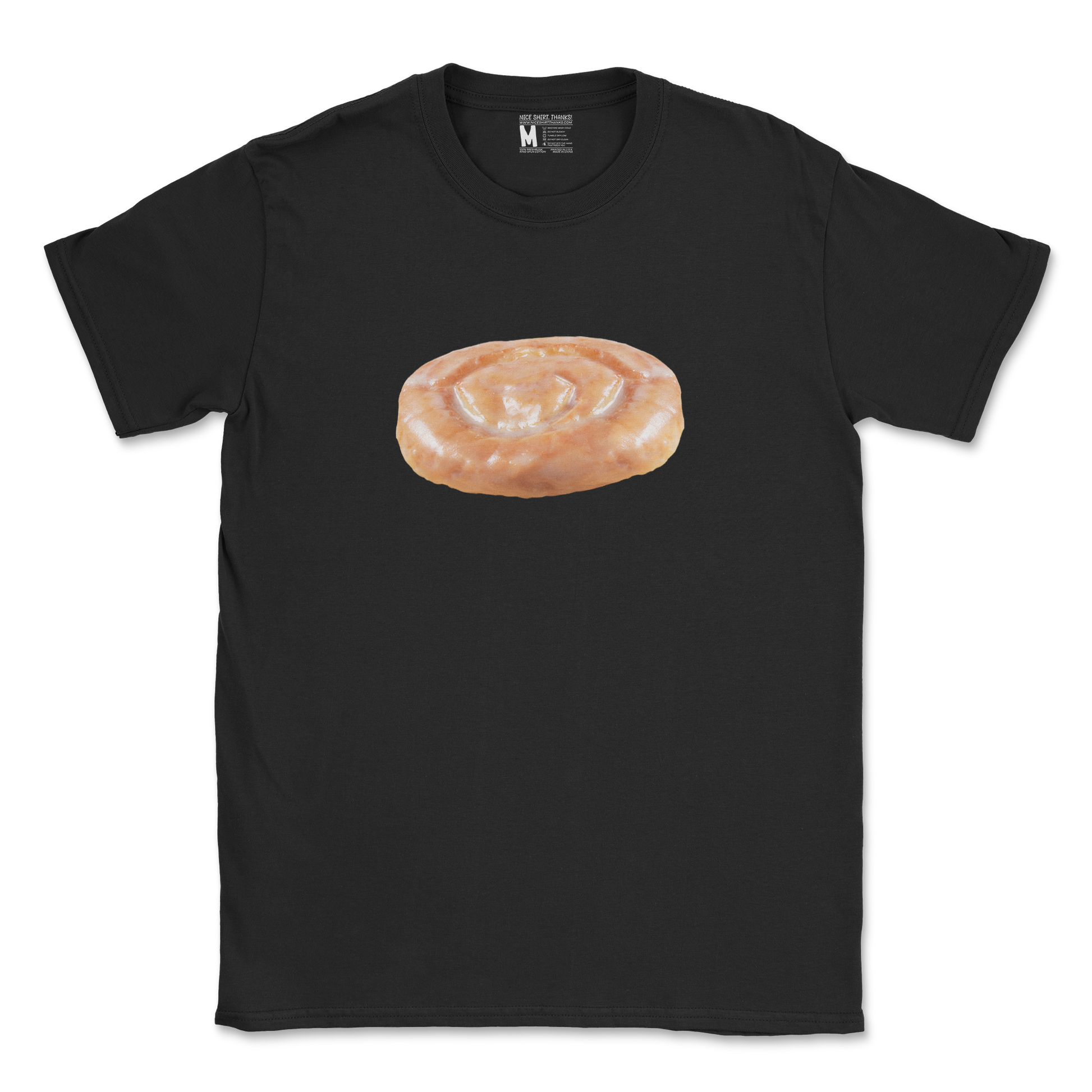 Gildan SoftStyle T-Shirt Honey Bun in Black