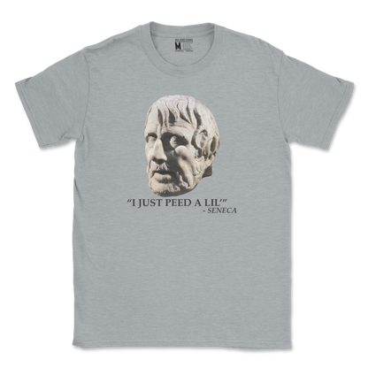 Gildan SoftStyle T-Shirt Seneca Pee in Sports Grey