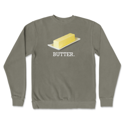 Independent Clothing Co. Crew Neck Butter in Army