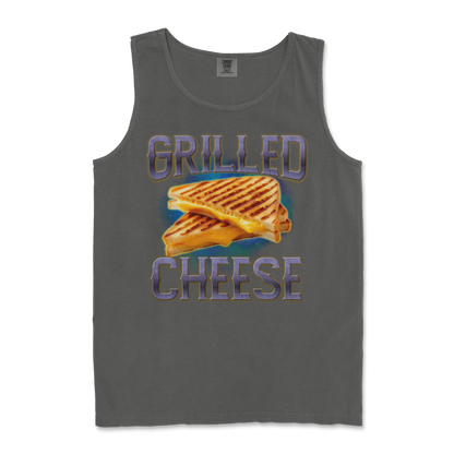 Comfort Colors Tank Top Grilled Cheese  in Pepper