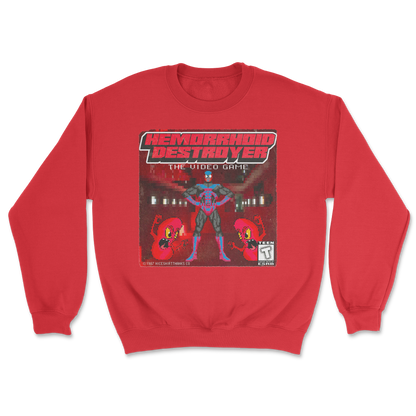 The Nice Shirt Crew Neck Hemorrhoid Destroyer  in Red