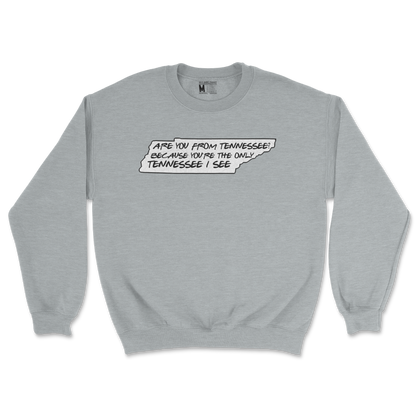 Gildan SoftStyle Crew Neck Tennessee in Sports Grey