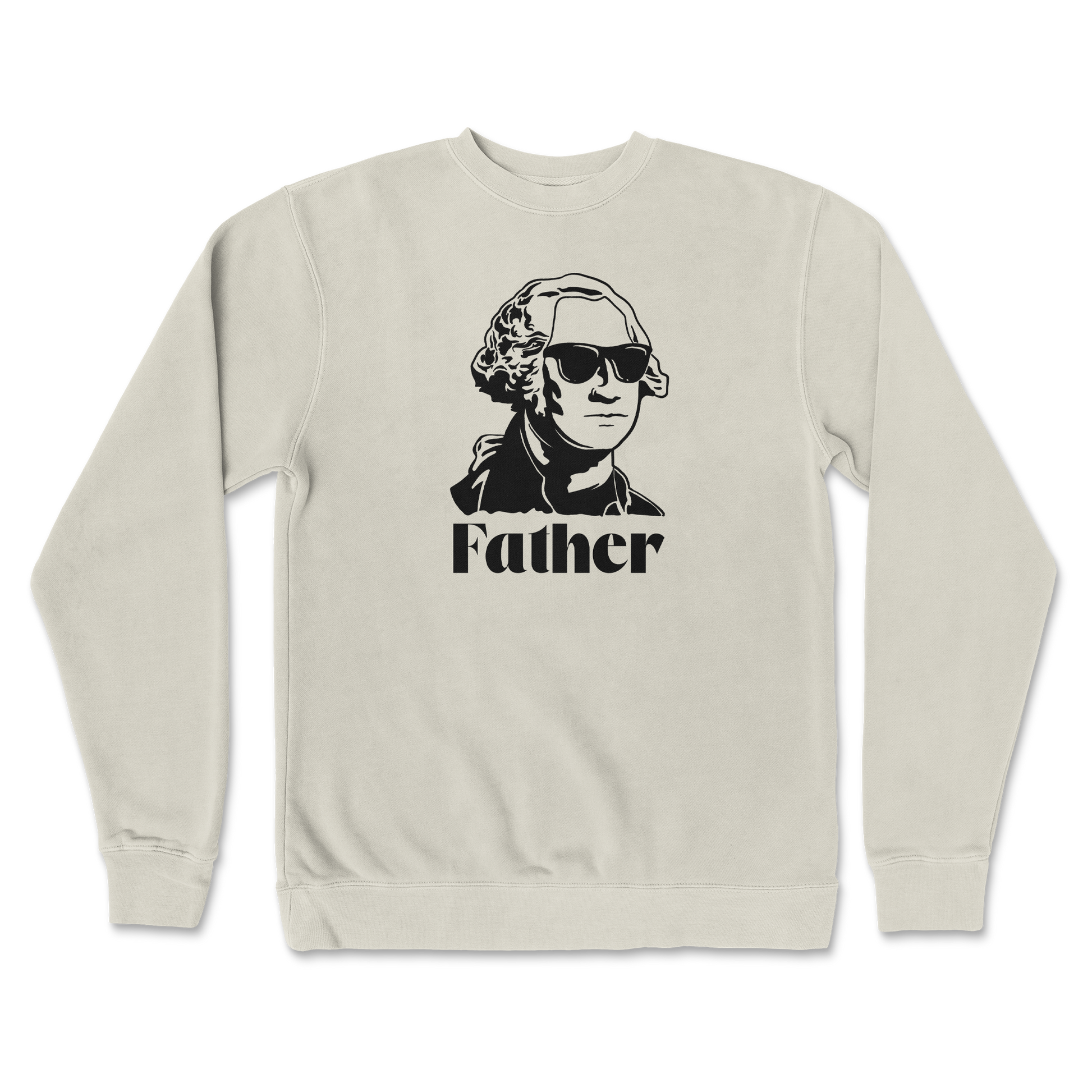 Independent Clothing Co. Crew Neck Father  in Bone