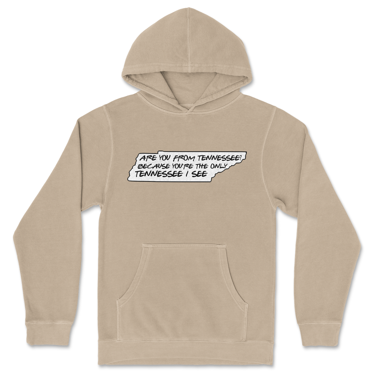 Independent Clothing Co. Hoodie Tennessee in Sandstone