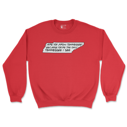 Gildan SoftStyle Crew Neck Tennessee in Red