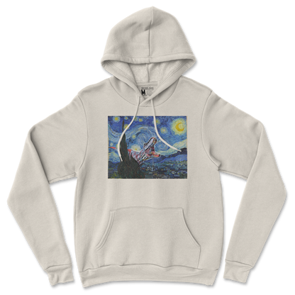 Gildan SoftStyle Hoodie Van Gogh but Cooler in Sand