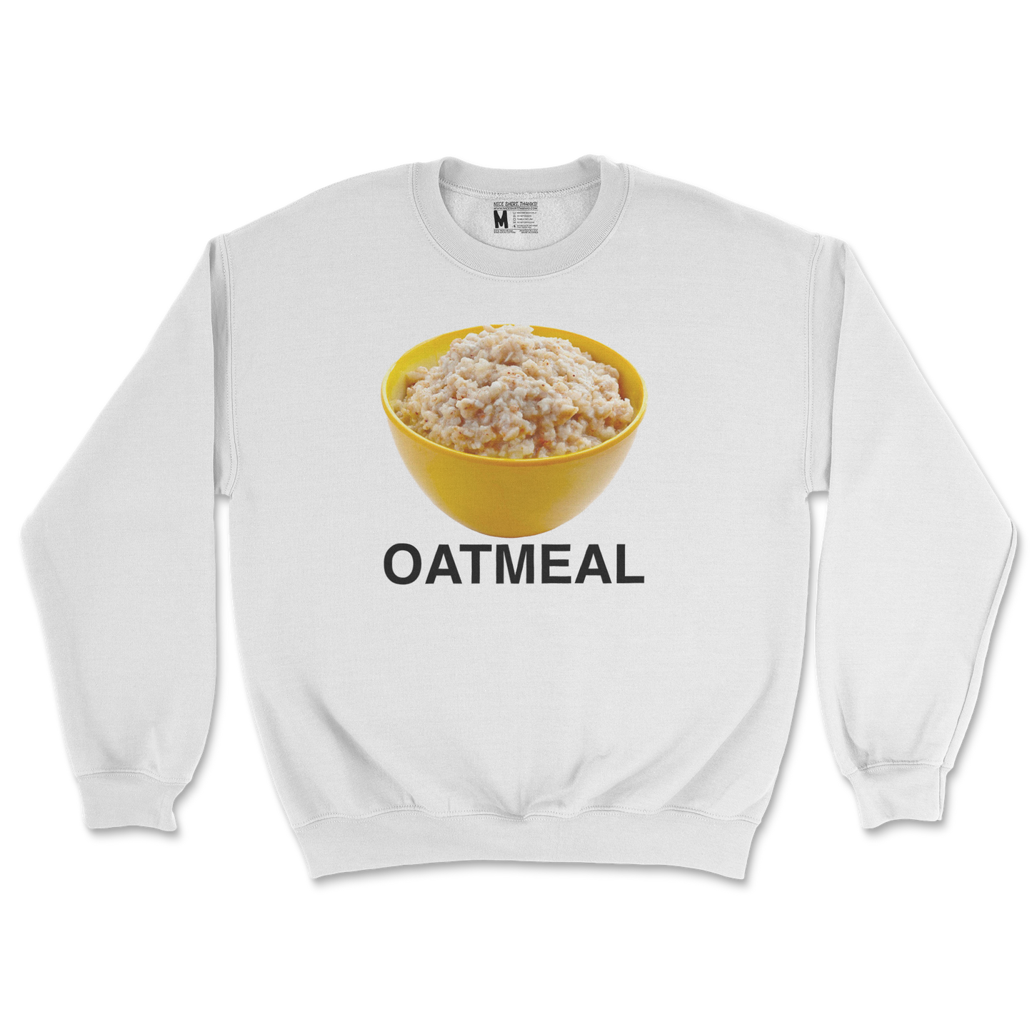 Gildan SoftStyle Crew Neck Oatmeal in White