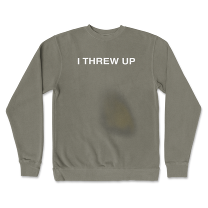 Independent Clothing Co. Crew Neck Mom I Threw Up in Army