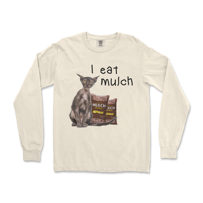 Comfort Colors Long Sleeve I Eat Mulch in Ivory