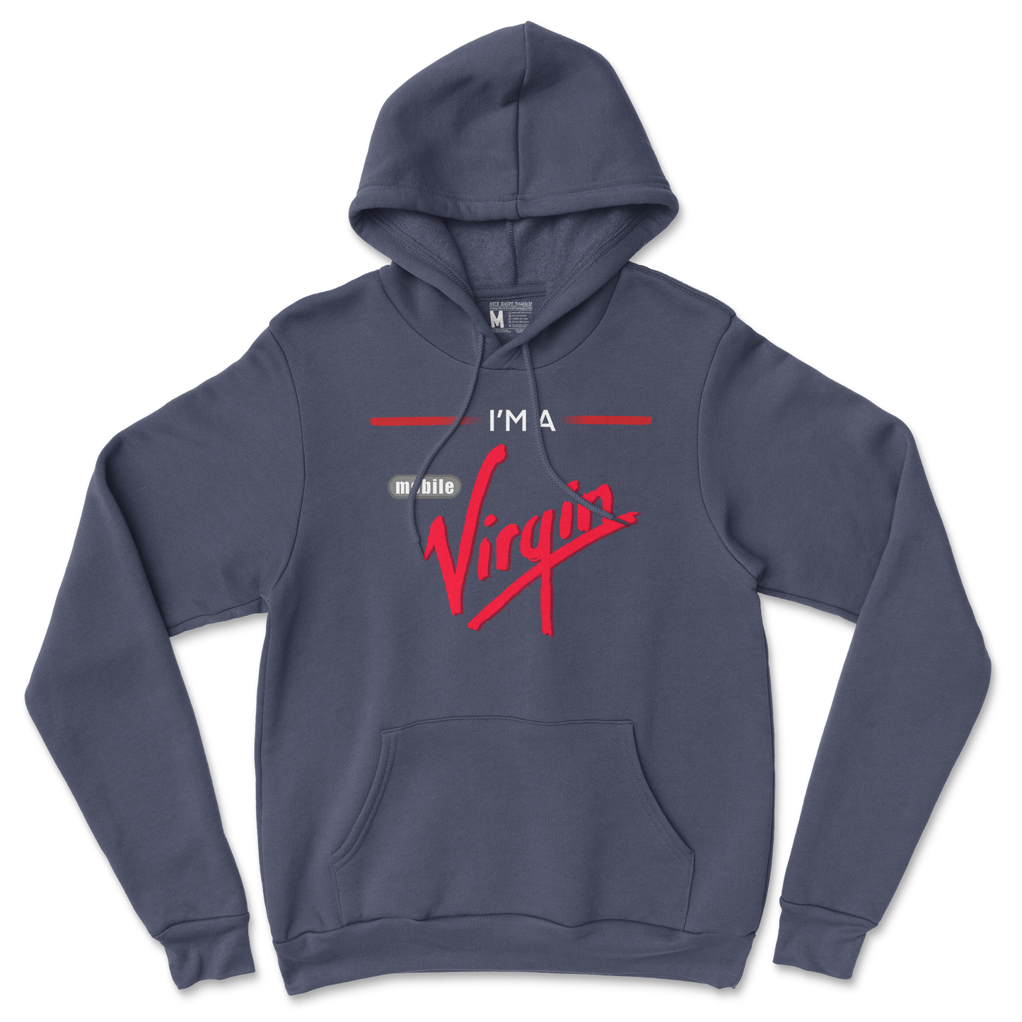 Gildan SoftStyle Hoodie Mobile Virgin in Navy