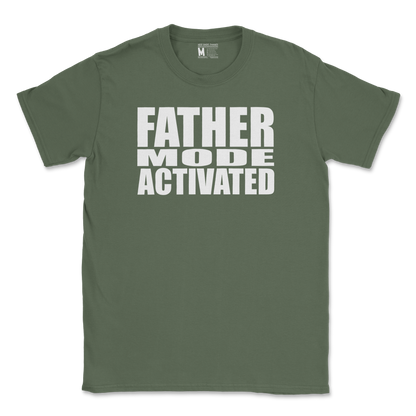 Gildan SoftStyle T-Shirt Father Mode Activated in Military Green