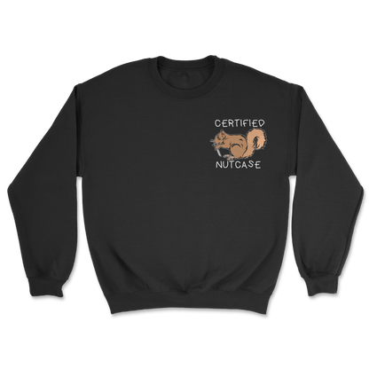 The Nice Shirt Crew Neck Nutcase  in Black