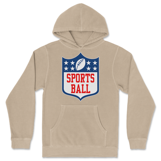 Independent Clothing Co. Hoodie Sports Ball in Sandstone