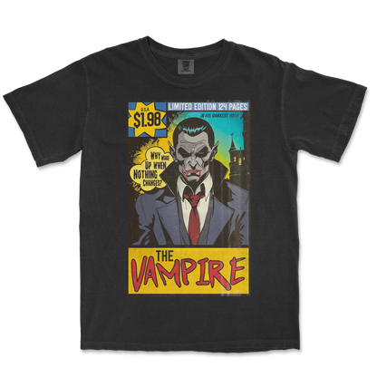 Comfort Colors T-Shirt Sad Vampire in Black
