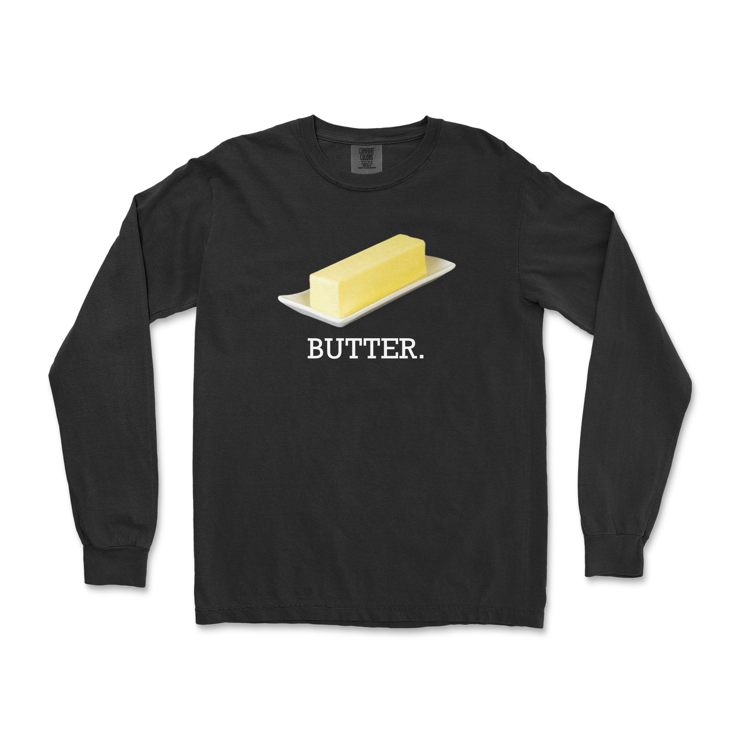 Comfort Colors Long Sleeve Butter in Black