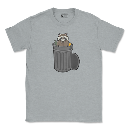 Gildan SoftStyle T-Shirt Trash Panda Enthusiast in Sports Grey