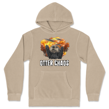 Independent Clothing Co. Hoodie Otter Chaos in Sandstone