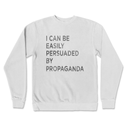 Independent Clothing Co. Crew Neck Propaganda in White