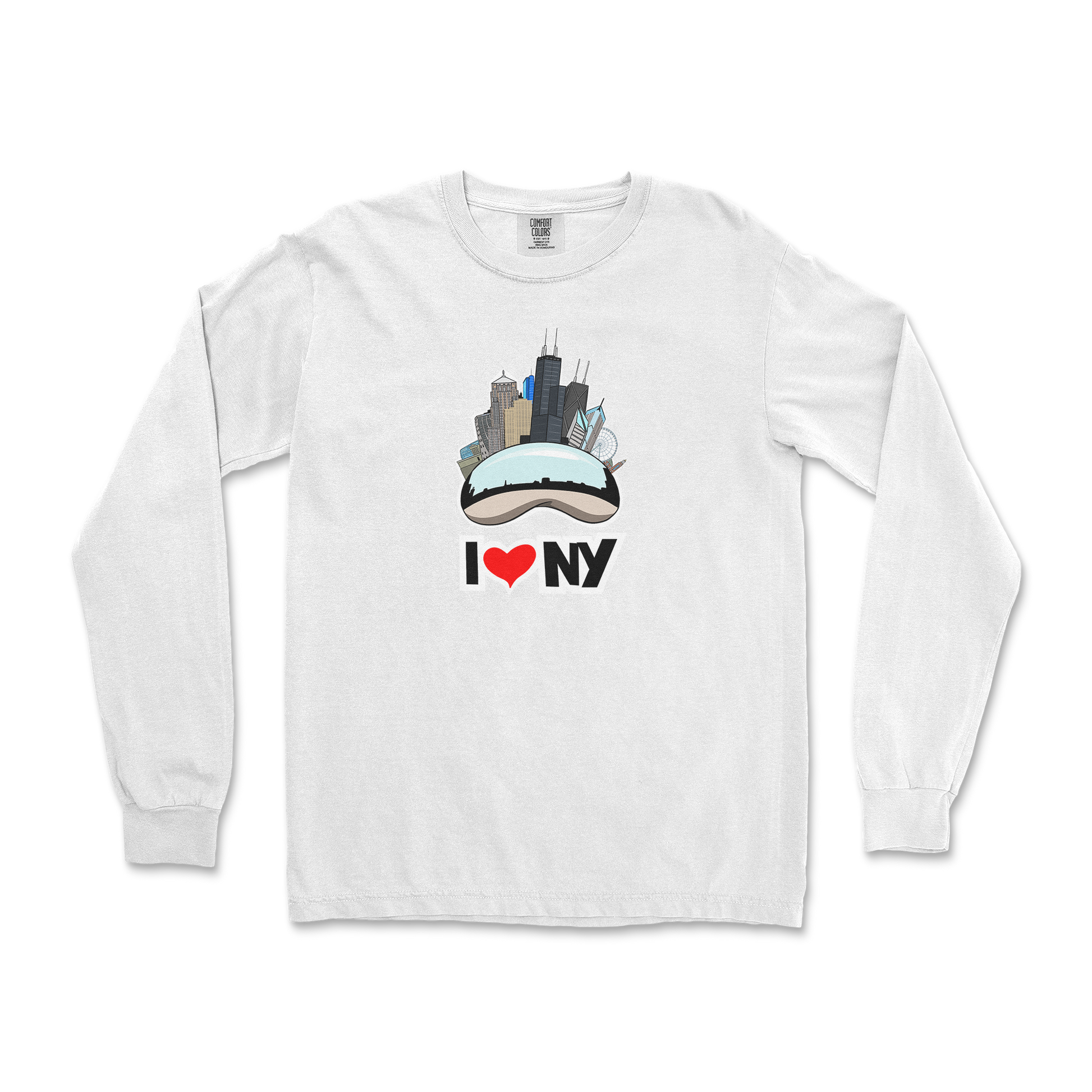 Comfort Colors Long Sleeve in White