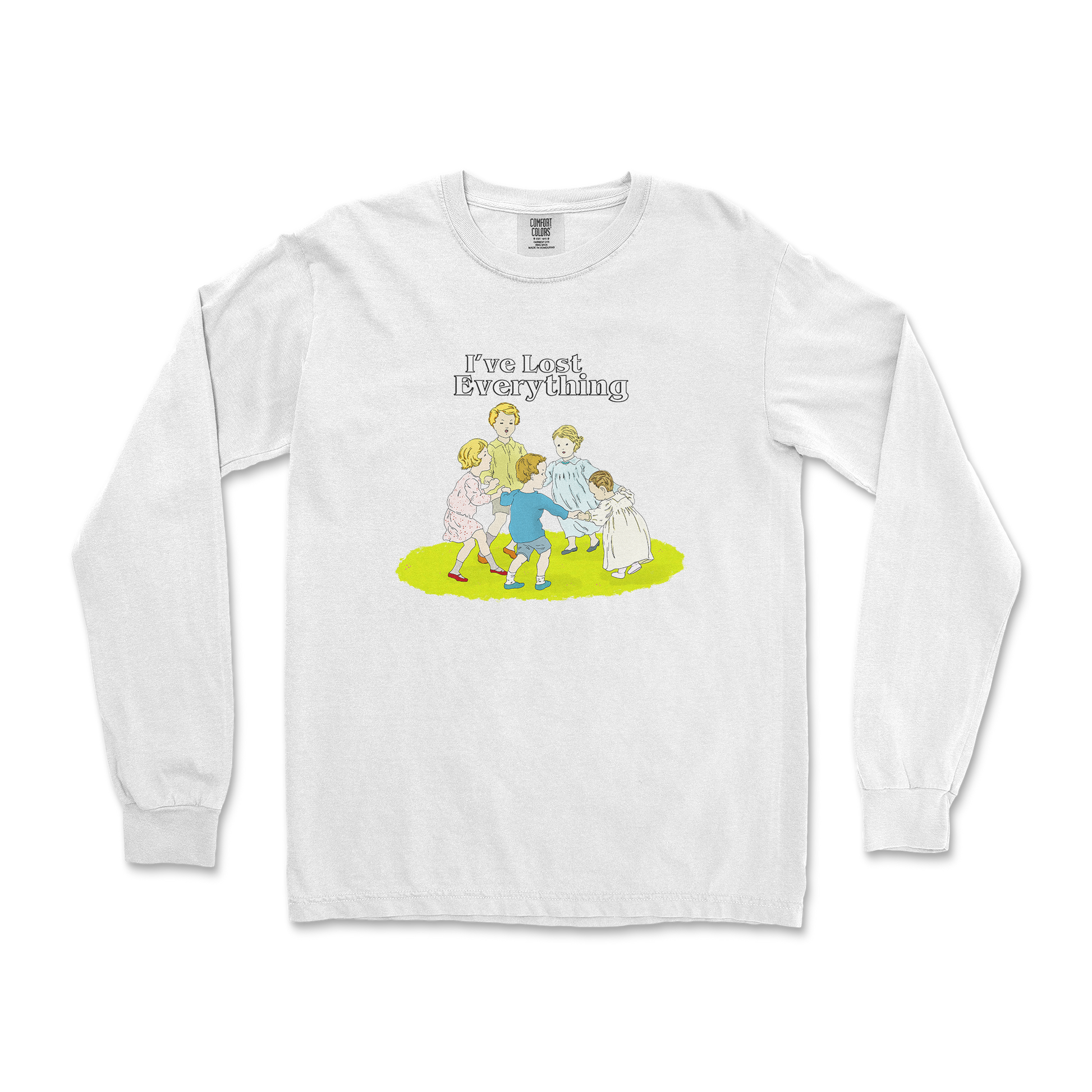 Comfort Colors Long Sleeve in White