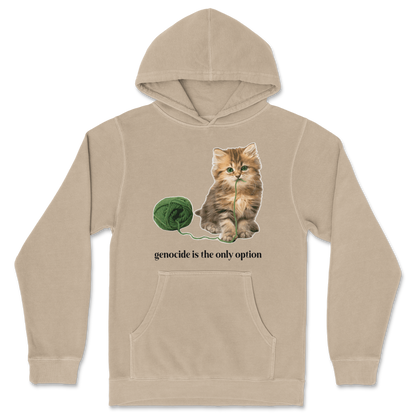 Independent Clothing Co. Hoodie Genocide Kitty  in Sandstone