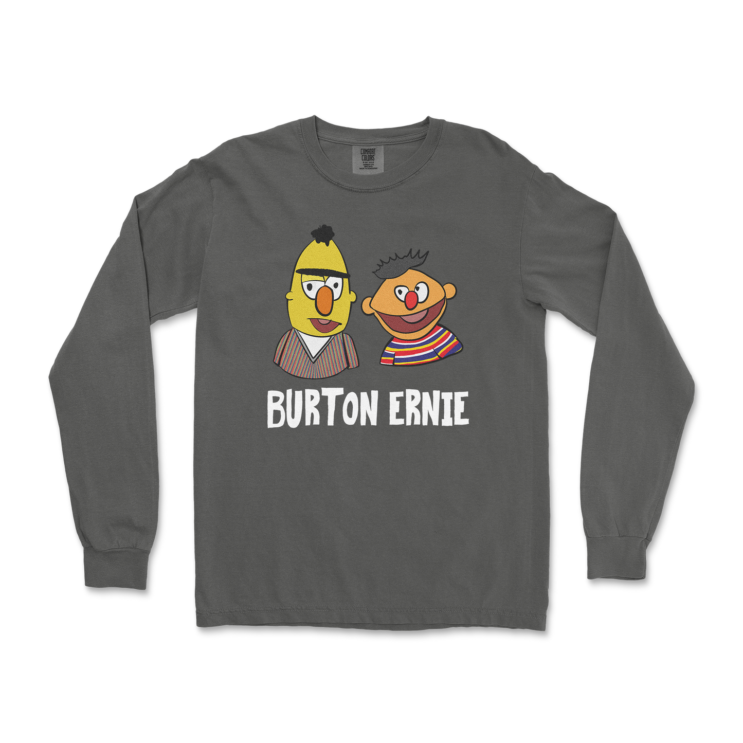 Comfort Colors Long Sleeve Burton Ernie in Pepper