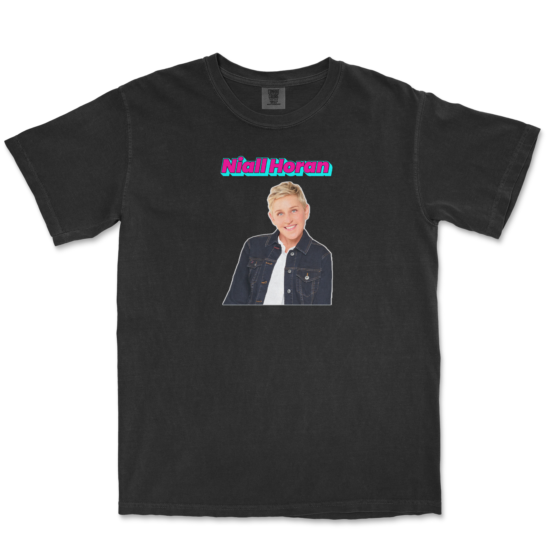 Comfort Colors T-Shirt Niall Horan in Black