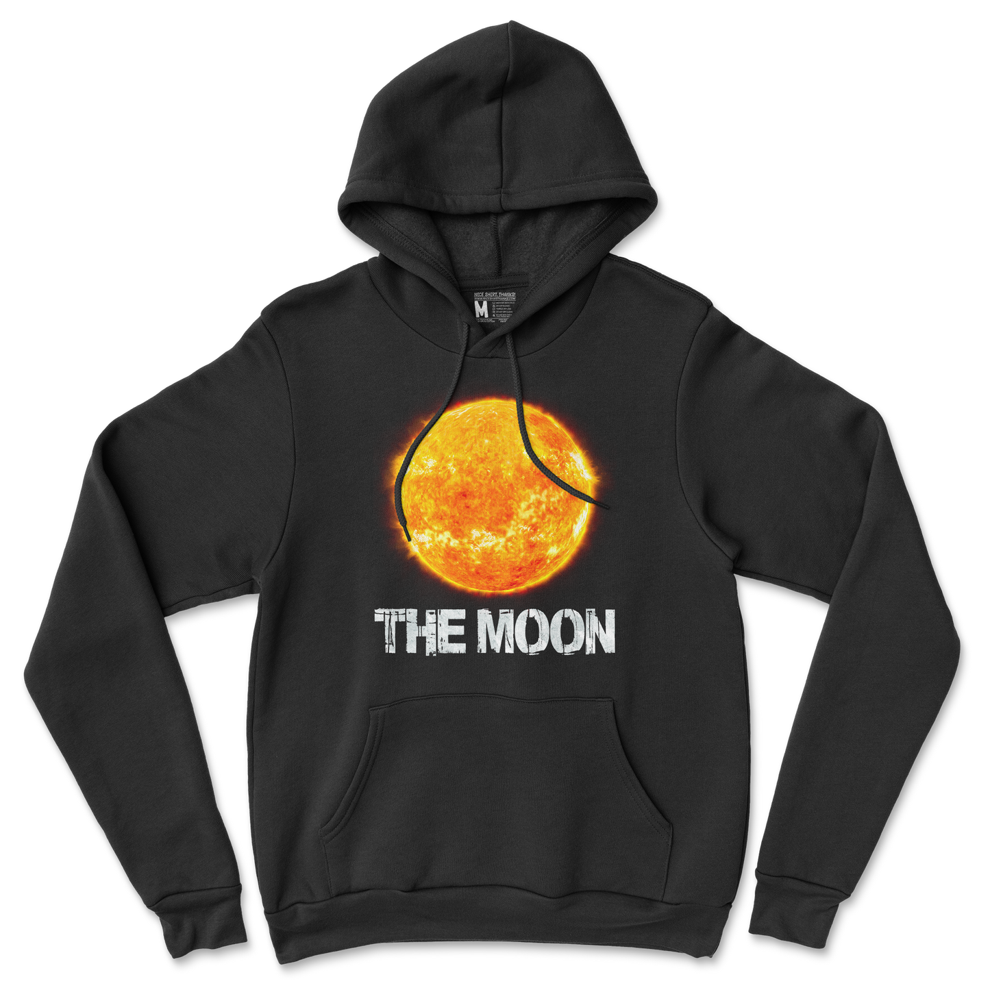 Heavy Blend Hoodie the moon in Back