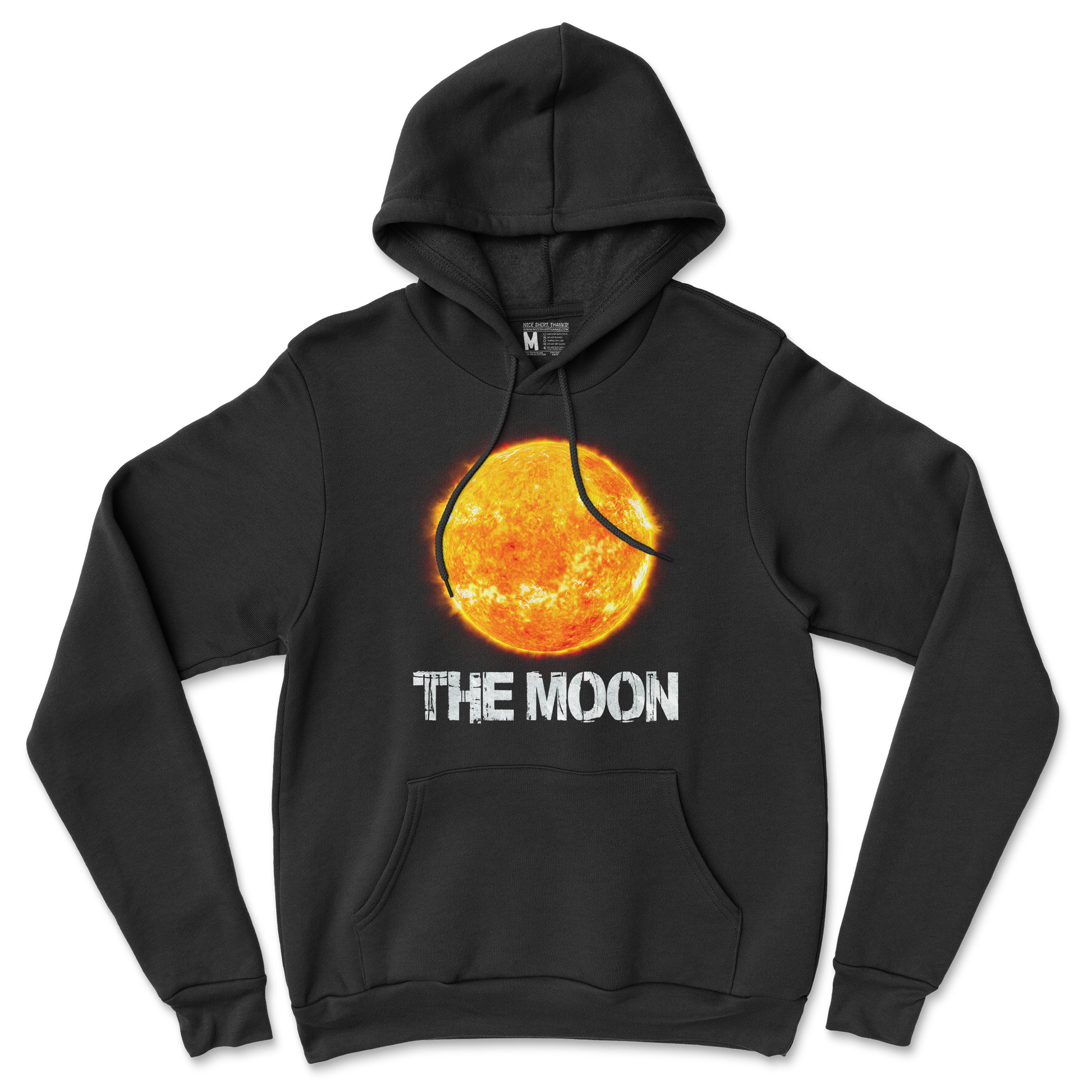 Heavy Blend Hoodie the moon in Back