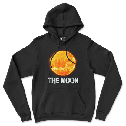 Heavy Blend Hoodie the moon in Back